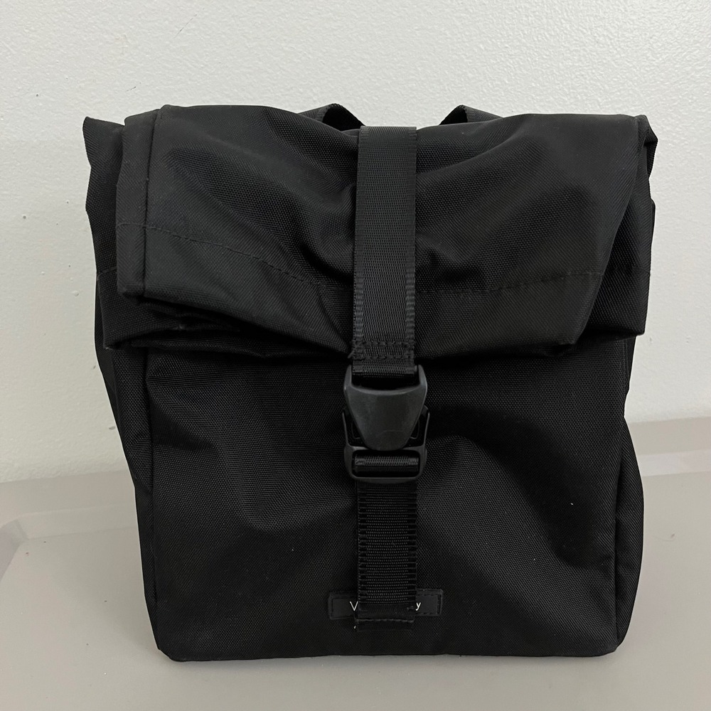 Vera Bradley Lunch‎ Bag Womens OS Black Roll Top Insulated Bag